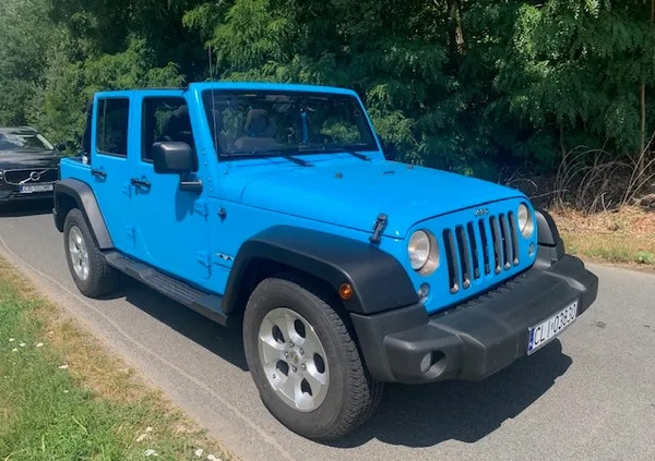 Jeep Wrangler cena 139900 przebieg: 101000, rok produkcji 2018 z Lipno małe 211